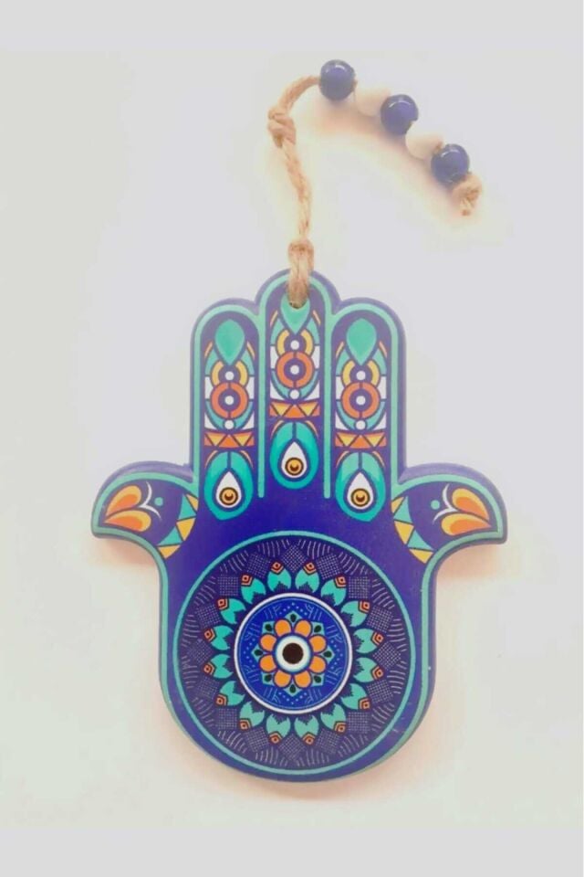 Fatma Ana Figürlü Jüt Ipli Teras Bahçe Balkon Yazlık Duvar Süsü